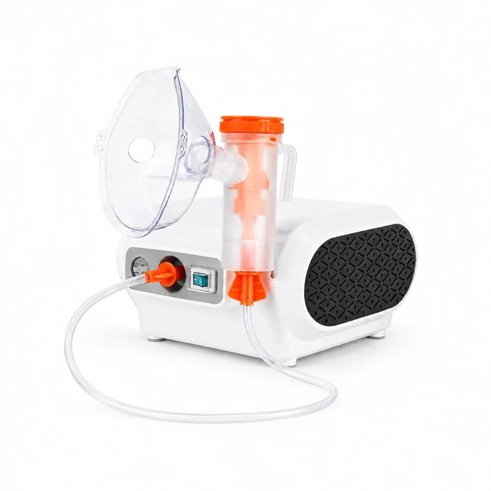 CN69 tabletop compressor and its tubing and medicine cup